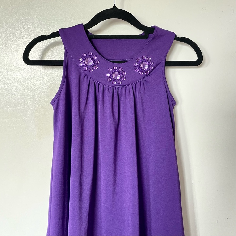Vintage Purple Gypsy Top